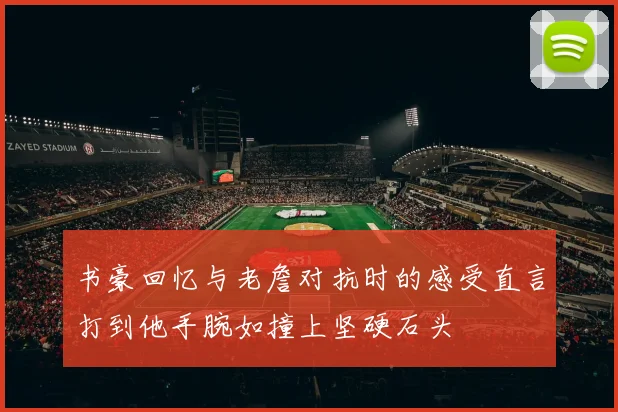 书豪回忆与老詹对抗时的感受直言打到他手腕如撞上坚硬石头